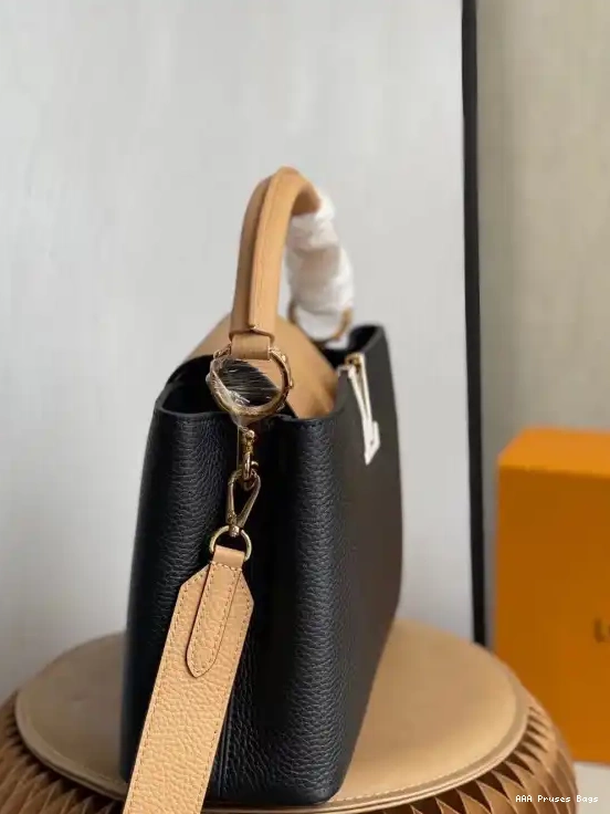 AAA Pruses Bags CAPUCINES Vuitton MM Louis 0528